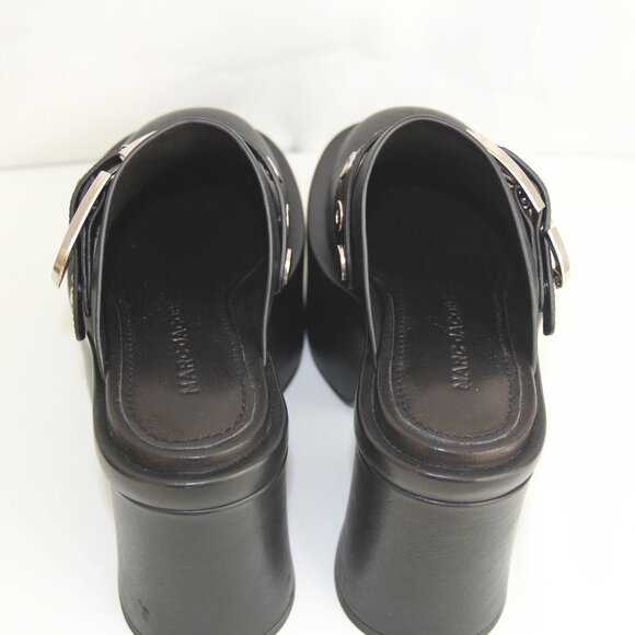 New In Box Marc Jacobs The J Marc Leather Clog Size 6 US/36 EU - Picture 11 of 13